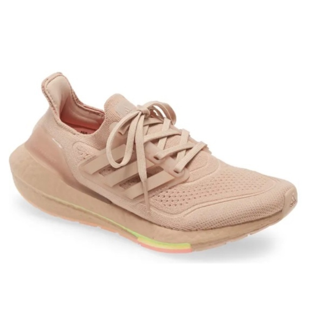 Adidas UltraBoost 21 Ash Pearl Womens Shoe Size 10 Running Walking Gym New